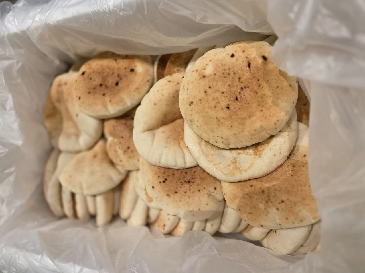Pitas in a bag