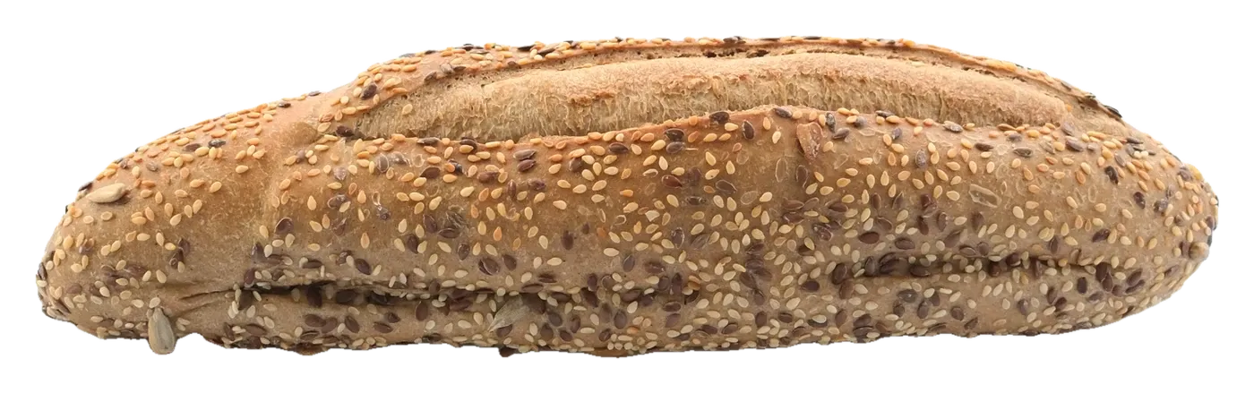 Multigrain sourdough French baguette